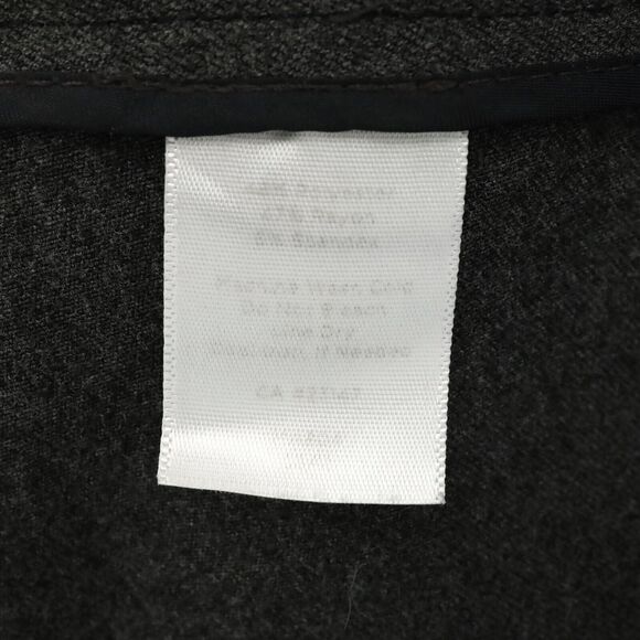 Talbots Dress Pants Petites 12P Gray Heritage Fit Straight Leg Side Zip Stretch - Picture 11 of 11